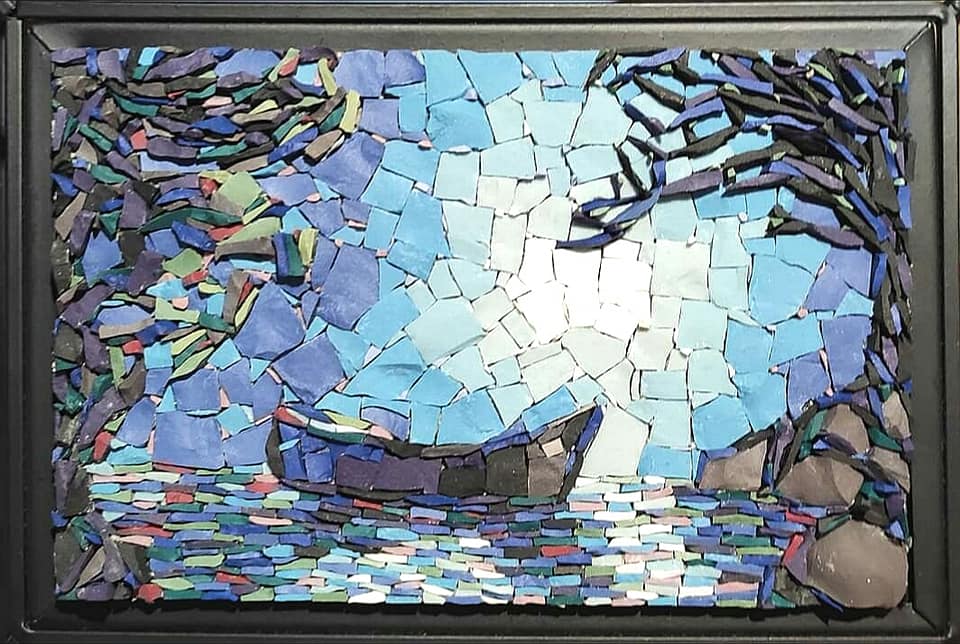 Mosaïque inspiration du styx